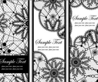 Lace Pattern Background Vector