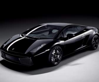 Lamborghini Gallardo черные обои Lamborghini автомобили