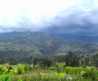 哥倫比亞春季景觀
