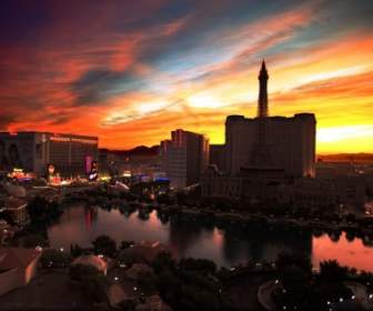 Las Vegas Sonnenaufgang Wallpaper USA Welt