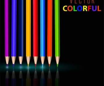 Kreatives Design Hintergrund Farbvektor Führen