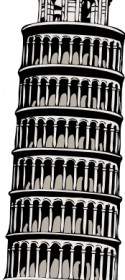 Leaning Tower Of Pisa Clip Art