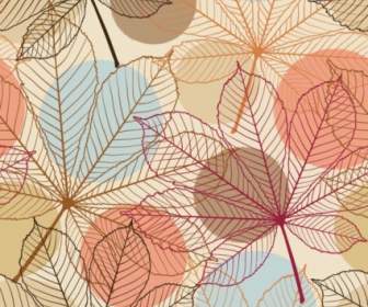 Leaves Background Vector