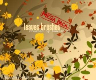 Leaves Brushes Mega Pack
