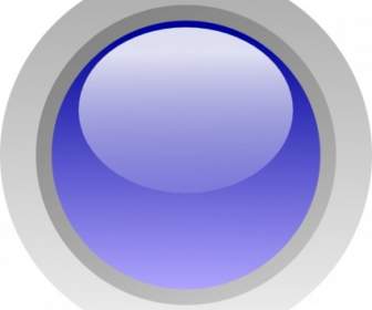 Führte Kreis Blau Clipart