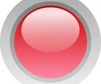 Führte Kreis Rot ClipArt