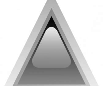 LED Triangular Negro Clip Art