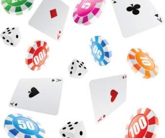 Leisure And Gaming Gambling Vector