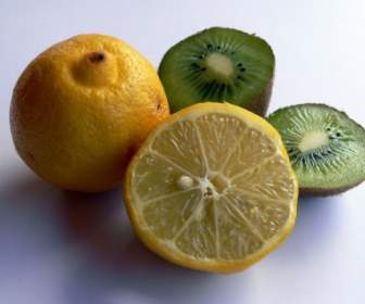 檸檬和獼猴桃