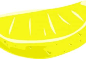Zitrone-Keil-ClipArt-Grafik