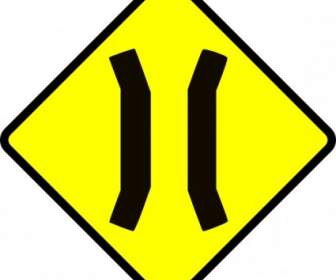 Leomarc Caution Bridge Clip Art