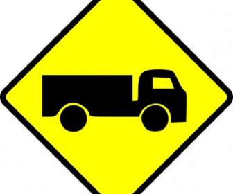 Leomarc Caution Truck Clip Art