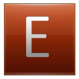 حرف E أورانج