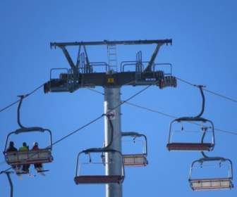 رفع Chairlift مصاعد التزلج