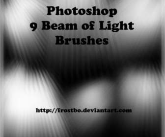 Light Beam Brushes