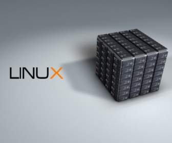 Linux Cpu ลูกบาศก์วอลล์เปเปอร์คอมพิวเตอร์ Linux