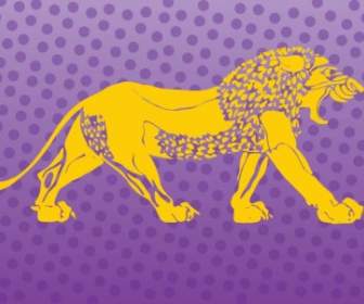 ライオンのロゴのベクトル