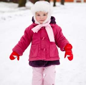 Little Girl In Winter