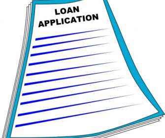 Loan Application Clip Art