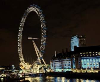 Лондонский глаз колесо