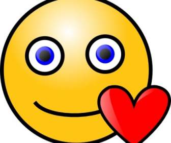 Love Heart Smiley Clip Art