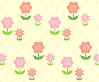 Lovely Background Series Vector Material