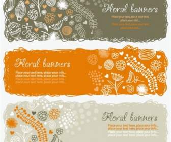 Lovely Handpainted Style Pattern Vector