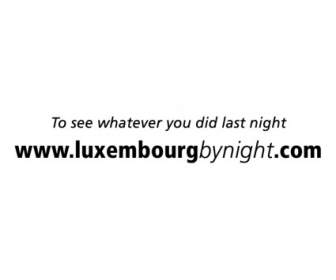 Luxemburg Bei Nacht
