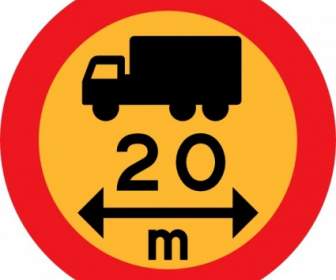 M Truck Sign Clip Art
