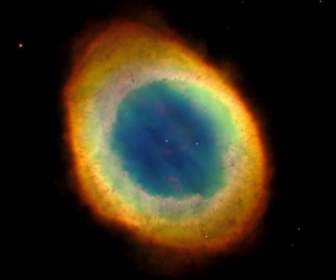 Constelación De Nebulosa Del Anillo M57 Leier