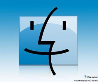 Mac のロゴのデザインの Psd ファイル