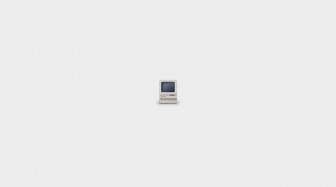Macintosh Biểu Tượng Cổ điển Psd