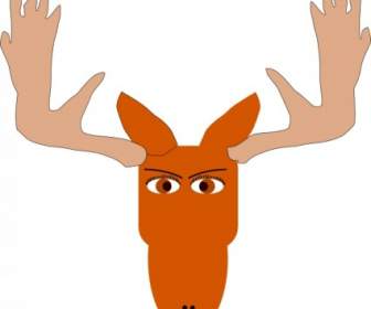 ClipArt Mad Moose