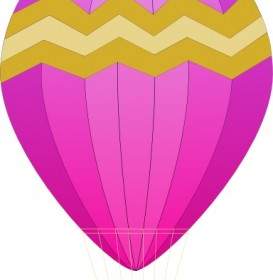 Maidis Hot Air Balloons Clip Art