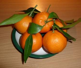 Frutos Laranjas De Mandarin