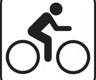 Mapa Clip-art De Símbolos Da Bicicleta