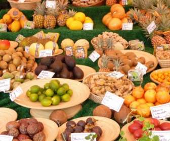 market food fruits