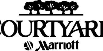 شعار فناء فندق ماريوت
