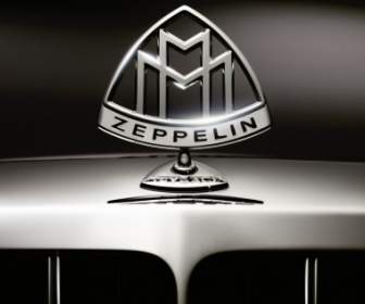 Maybach Zeppelin Logo Tapeta Maybach Samochody