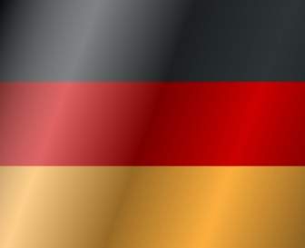 Mcpower Deutschlandflagge Mit Vento ClipArt
