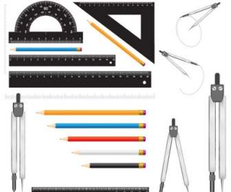 Measurement Stationery Vector