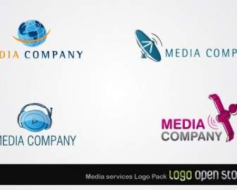 Media Layanan Logo Pack