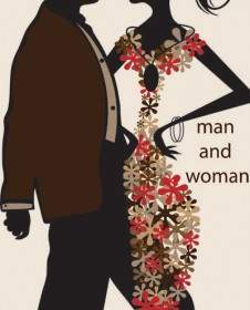 เวกเตอร์ของชายและหญิง