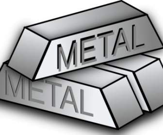 Bloku Metalowego Ikony Clipart