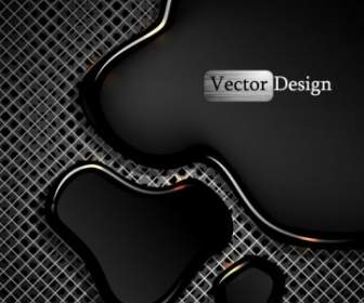 Metal Grid Background Vector