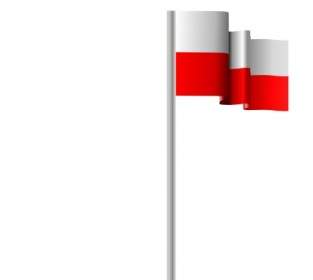 Michaelin Bendera Polandia Angin Clip Art