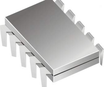 Mikroprocesor Elektronika Ic Clipart