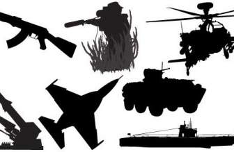 Military Vehicles Vector