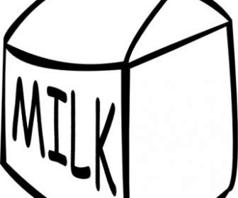 ب الحليب و W قصاصة فنية