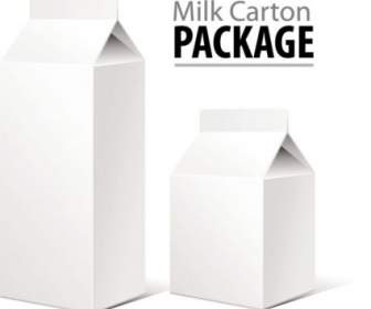 Milk Cartons Vector